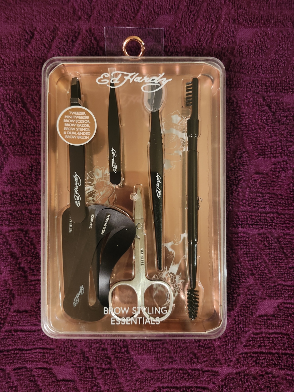 Ed Hardy Brow Styling Essentials - Black